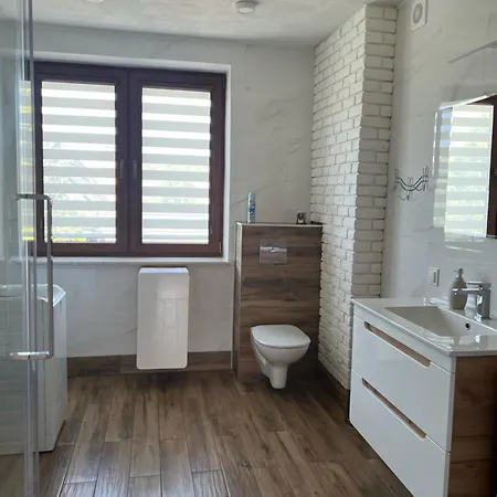 Ferienwohnung Pokoje U Marysi Leba Exterior foto